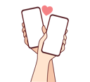 پیش‌نمایش فایل online-dating-app-8626700 از پک افراد