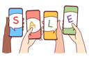 پیش‌نمایش فایل online-shopping-sale-8626706 از پک افراد