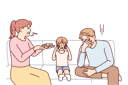 پیش‌نمایش فایل couple-arguing-while-son-crying-8626524 از پک فعالیت افراد