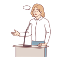 پیش‌نمایش فایل female-speaker-giving-speech-8626542 از پک فعالیت افراد