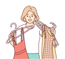 پیش‌نمایش فایل girl-select-dress-8626522 از پک فعالیت افراد