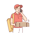 پیش‌نمایش فایل pizza-delivery-boy-calling-customer-8626523 از پک فعالیت افراد