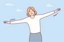 پیش‌نمایش فایل happy-girl-feeling-free-8568298 از پک متفرقه