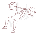 پیش‌نمایش فایل man-lifting-weight-on-gym-bench-8660577 از پک افراد