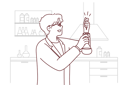 پیش‌نمایش فایل scientist-doing-experiment-with-liquid-8660567 از پک افراد