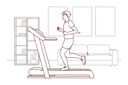 پیش‌نمایش فایل boy-running-on-treadmill-8660691 از پک افراد