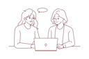 پیش‌نمایش فایل women-sharing-thoughts-while-browsing-internet-8660695 از پک افراد