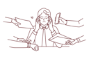 پیش‌نمایش فایل businessman-under-workload-8660828 از پک فعالیت افراد