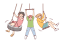 پیش‌نمایش فایل children-enjoying-swings-8626597 از پک افراد