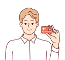 پیش‌نمایش فایل young-man-showing-credit-card-8626594 از پک افراد