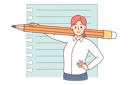 پیش‌نمایش فایل young-woman-holding-pencil-8626596 از پک افراد