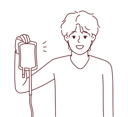 پیش‌نمایش فایل boy-volunteer-holding-blood-bag-8660764 از پک متفرقه