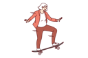 پیش‌نمایش فایل senior-woman-doing-skating-9206049 از پک مفهوم محور