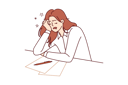 پیش‌نمایش فایل woman-sad-in-exam-hall-9206051 از پک مفهوم محور