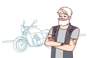 پیش‌نمایش فایل old-man-thinking-about-bike-ride-9205990 از پک فعالیت افراد