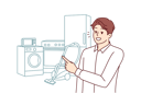 پیش‌نمایش فایل sales-man-showing-electronic-devices-9205989 از پک فعالیت افراد