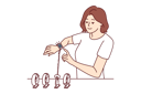 پیش‌نمایش فایل woman-checking-new-smartwatch-9206009 از پک فعالیت افراد