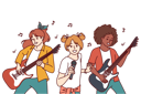 پیش‌نمایش فایل young-girls-at-music-festival-9205991 از پک فعالیت افراد