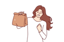 پیش‌نمایش فایل young-woman-holding-package-9205995 از پک فعالیت افراد