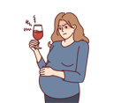 پیش‌نمایش فایل pregnant-woman-thinking-about-drinking-wine-9206024 از پک متفرقه