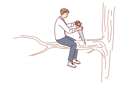 پیش‌نمایش فایل boy-cutting-tree-branch-9301400 از پک متفرقه