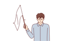 پیش‌نمایش فایل boy-holding-white-flag-9301404 از پک متفرقه