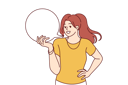 پیش‌نمایش فایل girl-talking-something-9301421 از پک متفرقه