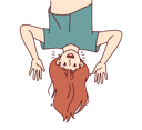 پیش‌نمایش فایل funny-girl-upside-and-waving-hands-inviting-friends-from-elementary-school-to-play-together-10111272 از پک افراد