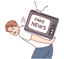 پیش‌نمایش فایل man-suffering-from-fake-news-on-tv-10111254 از پک افراد