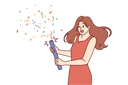پیش‌نمایش فایل woman-launches-firecracker-with-confetti-during-birthday-10111266 از پک افراد