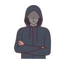 پیش‌نمایش فایل anonymous-guy-hiding-face-wanting-to-remain-incognito-planning-illegal-activities-10110995 از پک متفرقه