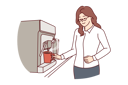 پیش‌نمایش فایل businesswoman-pouring-coffee-into-mug-from-espresso-machine-during-lunch-break-in-office-10110988 از پک متفرقه