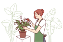 پیش‌نمایش فایل female-gardener-takes-care-of-house-plants-by-spraying-leaves-with-fertilizer-10110997 از پک متفرقه