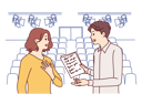 پیش‌نمایش فایل male-and-female-actors-are-rehearsing-their-dialogues-before-the-show-10111004 از پک متفرقه