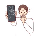 پیش‌نمایش فایل man-reacts-to-broken-phone-by-bringing-hand-to-mouth-and-experiencing-shock-due-to-breakdown-10111180 از پک فعالیت افراد