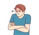 پیش‌نمایش فایل angry-man-with-hands-folded-10111082 از پک متفرقه