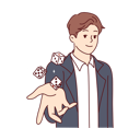 پیش‌نمایش فایل man-throws-dice-inviting-you-to-visit-casino-10111065 از پک متفرقه