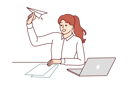 پیش‌نمایش فایل woman-office-manager-is-distracted-10111068 از پک متفرقه