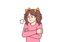 پیش‌نمایش فایل angry-little-girl-stands-with-arms-crossed-10598175 از پک فعالیت افراد