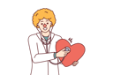 پیش‌نمایش فایل doctor-with-clown-haircut-holds-stethoscope-10598356 از پک فعالیت افراد