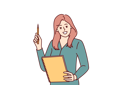 پیش‌نمایش فایل woman-holding-notepad-and-pen-10598360 از پک فعالیت افراد