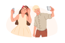 پیش‌نمایش فایل adolescent-kids-taking-selfie-pictures-10612077 از پک فعالیت افراد
