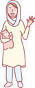 پیش‌نمایش فایل arabic-little-girl-holding-teddy-bear-10611164 از پک افراد عرب
