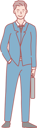 پیش‌نمایش فایل businessman-with-briefcase-10611183 از پک افراد عرب