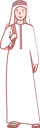 پیش‌نمایش فایل islamic-student-with-bag-10611162 از پک افراد عرب