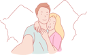 پیش‌نمایش فایل couple-taking-travel-selfie-10611842 از پک فعالیت افراد