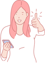 پیش‌نمایش فایل girl-giving-thumbs-up-approval-10611802 از پک فعالیت افراد