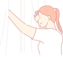 پیش‌نمایش فایل girl-opening-window-curtains-10611817 از پک فعالیت افراد