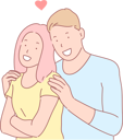 پیش‌نمایش فایل loving-couple-hugging-10611804 از پک فعالیت افراد