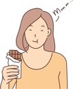 پیش‌نمایش فایل woman-enjoying-chocolate-bar-10611799 از پک فعالیت افراد